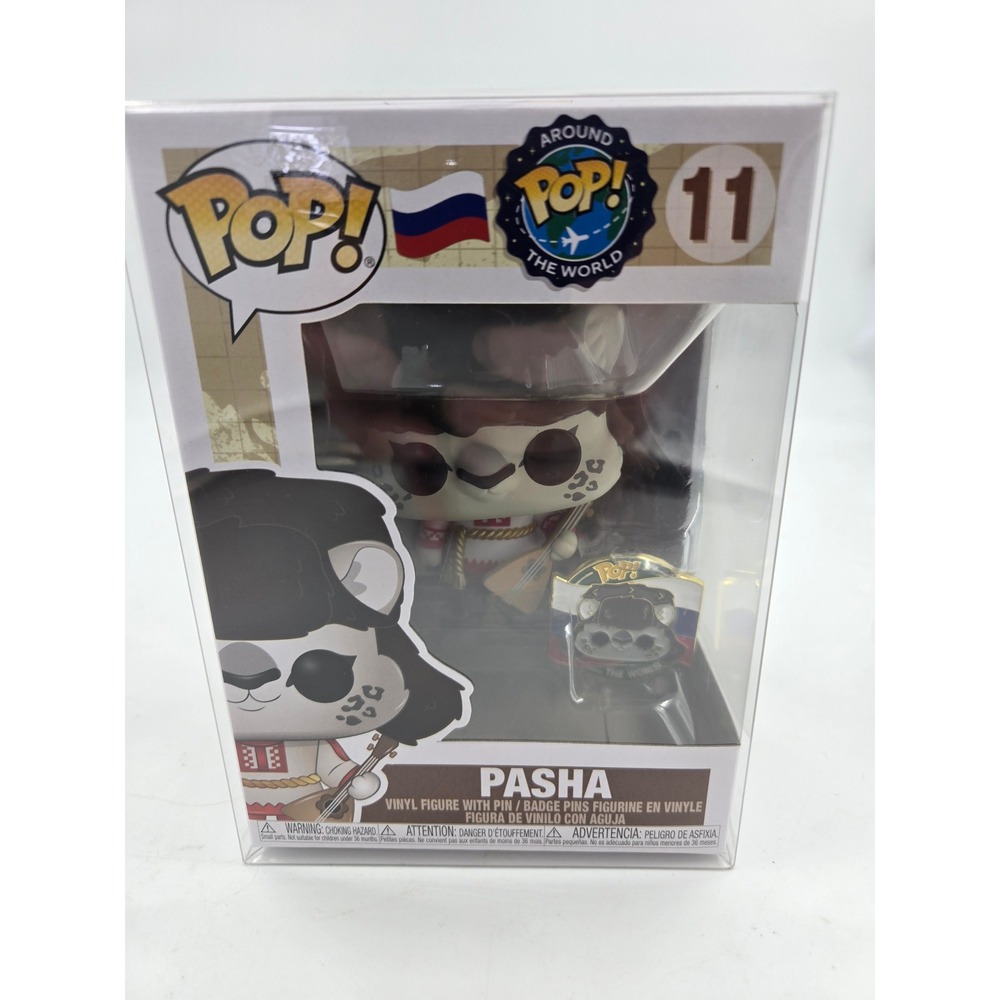 Funko Pop! Around The World - Pasha #11 Vinyl Figure with Pin - Russia
